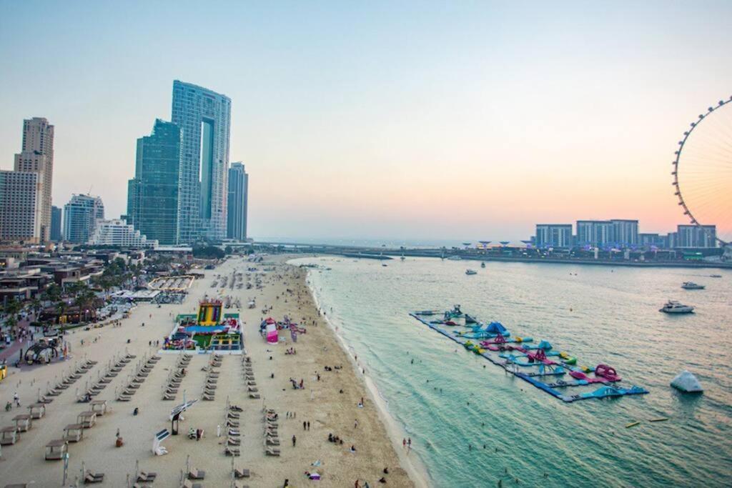 Luxury 2 Bedroom Apartment In Dubai Marina & Jbr Beach מראה חיצוני תמונה